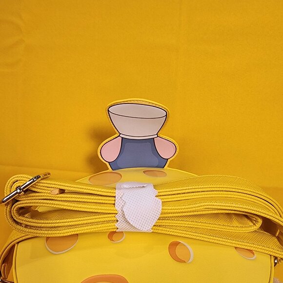 Loungefly Disney Pixar Ratatouille Remy Cheese Strawberry Scented Crossbody Bag - Picture 7 of 14